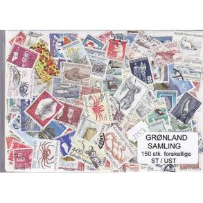 Grnland Samling St/ust. 150 forskellige