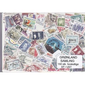 Grnland Samling St/ust. 150 forskellige