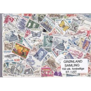 Grnland Samling St/ust. 150 forskellige