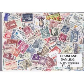 Grnland Samling St/ust. 150 forskellige
