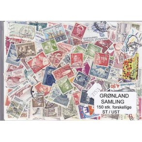 Grnland Samling St/ust. 150 forskellige