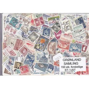 Grnland Samling St/ust. 150 forskellige