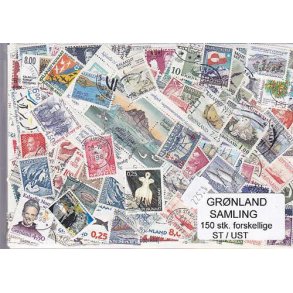 Grnland Samling St/ust. 150 forskellige