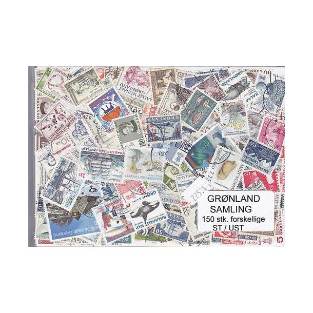 Grnland Samling St/ust. 150 forskellige