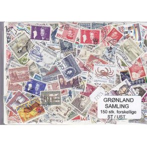 Grnland Samling St/ust. 150 forskellige