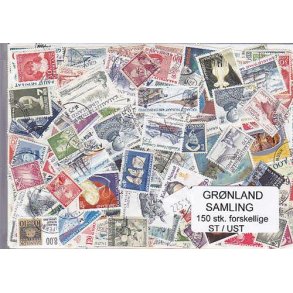 Grnland Samling St/ust. 150 forskellige