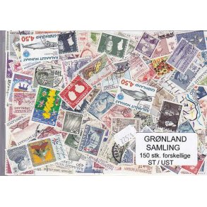 Grnland Samling St/ust. 150 forskellige