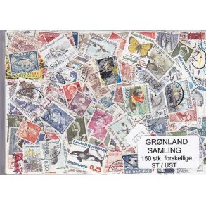 Grnland Samling St/ust. 150 forskellige