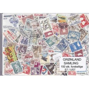 Grnland Samling St/ust. 150 forskellige