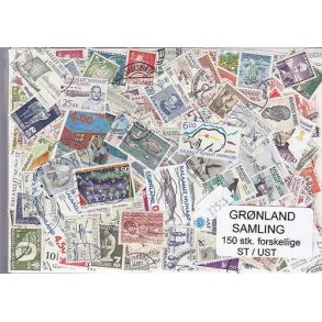 Grnland Samling St/ust. 150 forskellige