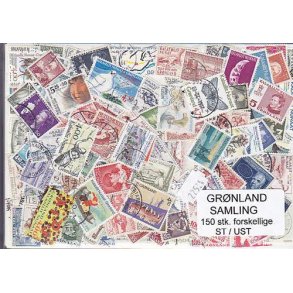 Grnland Samling St/ust. 150 forskellige