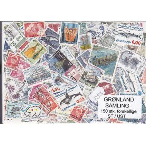 Grnland Samling St/ust. 150 forskellige
