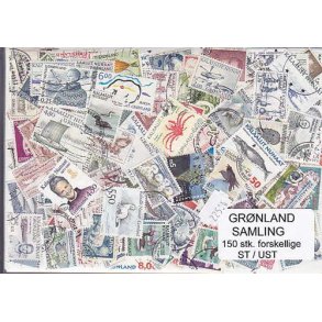 Grnland Samling St/ust. 150 forskellige