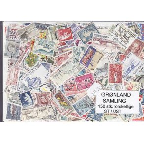 Grnland Samling St/ust. 150 forskellige