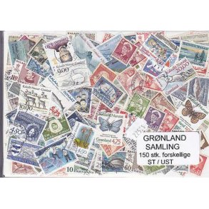 Grnland Samling St/ust. 150 forskellige