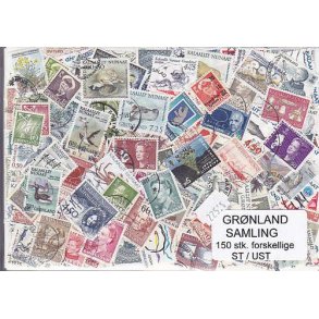 Grnland Samling St/ust. 150 forskellige