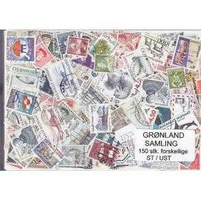 Grnland Samling St/ust. 150 forskellige