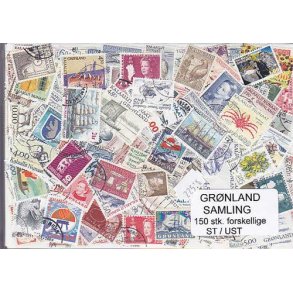 Grnland Samling St/ust. 150 forskellige
