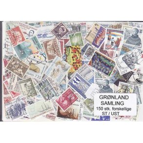 Grønland Samling St/ust. 150 forskellige
