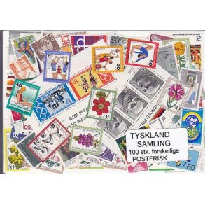 Tyskland Samling 100 forskellige Postfrisk