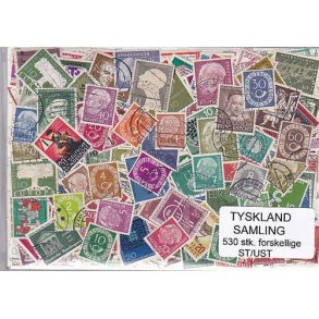 Tyskland Samling St./Ust. 530 forskellige