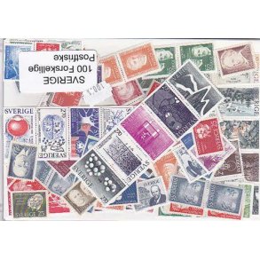 Sverige Samling Postfrisk 100 forskellige