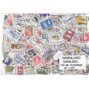 Grnland Samling St/ust. 150 forskellige