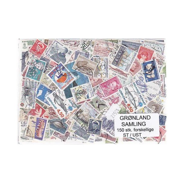 Grnland Samling St/ust. 150 forskellige