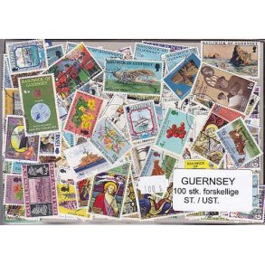Guernsey Samling - St./ust. 100 forskellige.