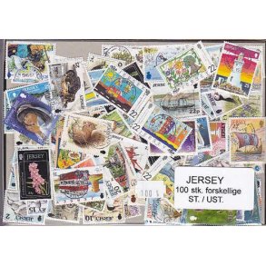 Jersey Samling - ST/Ust. 100 forskellige.