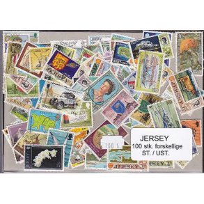 Jersey Samling - St./ust. 100 forskellige.