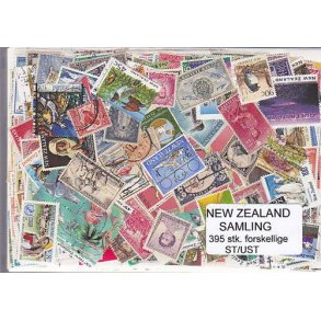 New Zealand Samling St./ Ust. 395 forskellige