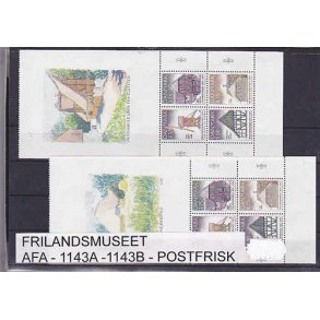 Frilandsmuseet AFA 1143A-1143B Postfrisk
