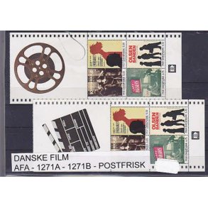 Danske Film AFA 1271A -1271B Postfrisk