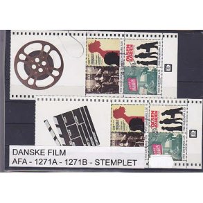 Danske Film AFA 1271A -1271B Stemplet