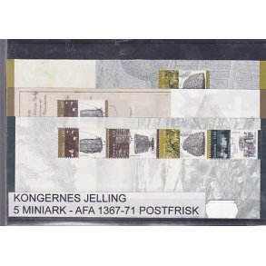 Kongernes Jelling AFA 1367-71. Postfrisk