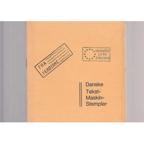 Danske Tekstmaskinestempler 1976 - Brugt
