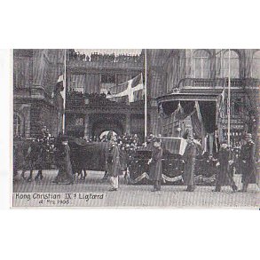 Kong Christian 9.Ligfrd - Kbenhavn. A.V.548
