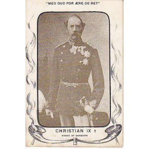 Christian IX - Srgekort - Brugt