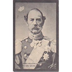 Kong Christian IX. Srgekort. A.V.523 -