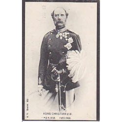 Kong Christian IX. Srgekort. A.V.522