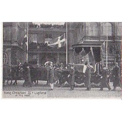 Kong Christian 9.Ligfrd - Kbenhavn. A.V.548