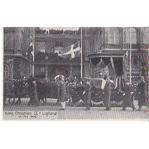 Kong Christian 9.Ligfrd - Kbenhavn. A.V.548