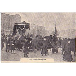 Kong Christian 9.Ligfrd - Kbenhavn. Ubrugt