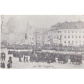Kong Christian 9.Ligfrd - Kbenhavn. Stender u/no