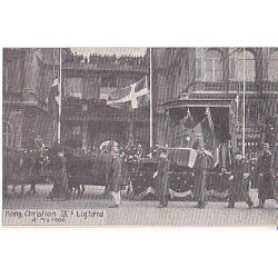 Kong Christian 9.Ligfrd - Kbenhavn. A.V.548