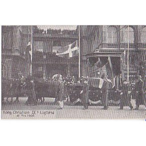 Kong Christian 9.Ligfrd - Kbenhavn. A.V.548