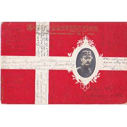 Christian IX - Srgekort - til U.S.A. Brugt.