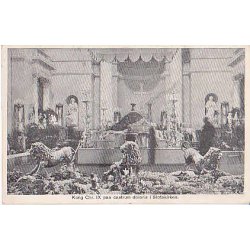 Chr.IX p Castrum Doloris i Slotskirken A.V.545.