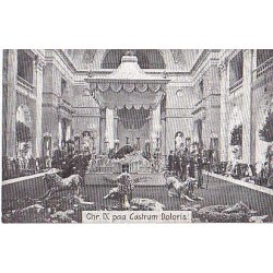 Chr.IX p Castrum Doloris. Ubrugt